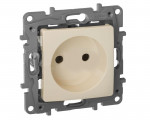 Механизм розетки 1-м СП Etika 16А IP20 250В 2P без заземл. немецк. стандарт винт. клеммы сл. кость L Механизм розетки 1-м СП Etika 16А IP20 250В 2P без заземл. немецк. стандарт винт. клеммы сл. кость L