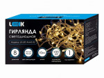 Гирлянда с/д нить LEEK 10м 100 LED прозрачный кабель, 3000К Гирлянда с/д нить LEEK 10м 100 LED прозрачный кабель, 3000К