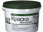 Краска фасадная по дереву белая 7кг ВД-АК-1180 ВГТ