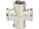 Крест 1/2"никелированный