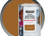 Эмаль для пола и лестниц Luxens цвет орех 0.9 кг