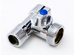 Кран 3-х проходной шаровой 1/2г х 1/2ш X 3/4ш ДСМА TIM BL5837 (1/50) Кран 3-х проходной шаровой 1/2г х 1/2ш X 3/4ш ДСМА TIM BL5837 (1/50)