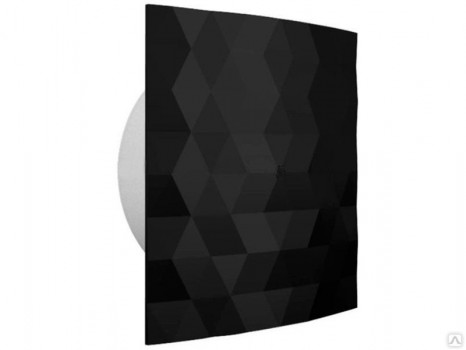 Вентилятор DOSPEL Black&white 100 S black/ЧЕРНЫЙ (007-4325_В)