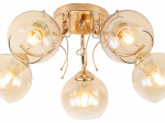 Rivoli люстра Elli 3095-305 5хE27 40W 580x550 металл/золото/стекло 50831 Rivoli люстра Elli 3095-305 5хE27 40W 580x550 металл/золото/стекло 50831