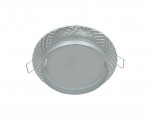 Ecola GX53SP 5375 св-к встраив. СПОТ Сетка матовый Хром/Алюм 110x52 SP531CECB