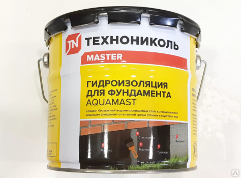 МАСТИКА битумная AguaMast 18кг для фундамента МАСТИКА битумная AguaMast 18кг для фундамента