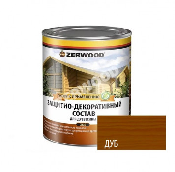 Защит-дек.сост.д/древ ZDS на алк.лаке 0,85л дуб ЗЕРВУД 4650100026194 Защит-дек.сост.д/древ ZDS на алк.лаке 0,85л дуб ЗЕРВУД 4650100026194