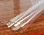 Клеенка силиконовая Dekorelle прозрачная размер 1,4*30м Т-0,4мм 151