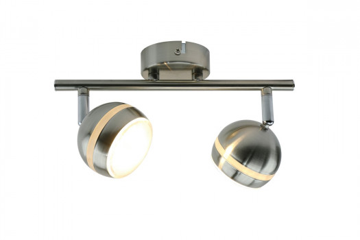 ARTELAMP св-к св/д накл. трек, спот 2x5W(2x400lm) 80x280x160 мат. серебро 3000К VENERD A6009PL-2SS ARTELAMP св-к св/д накл. трек, спот 2x5W(2x400lm) 80x280x160 мат. серебро 3000К VENERD A6009PL-2SS