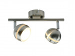 ARTELAMP св-к св/д накл. трек, спот 2x5W(2x400lm) 80x280x160 мат. серебро 3000К VENERD A6009PL-2SS ARTELAMP св-к св/д накл. трек, спот 2x5W(2x400lm) 80x280x160 мат. серебро 3000К VENERD A6009PL-2SS