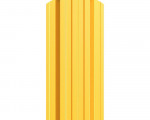 ЕВРОШТАКЕТНИК  высота 1,7м желтый 1018