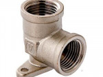 Угольник с креп. 1/2" никелированный Угольник с креп. 1/2" никелированный