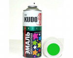 Эмаль-аэрозоль флуоресцентная Зеленая 520мл KUDO (6шт) KU-1203