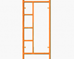 Р А М А с лестницей (Д=42) оранжевые