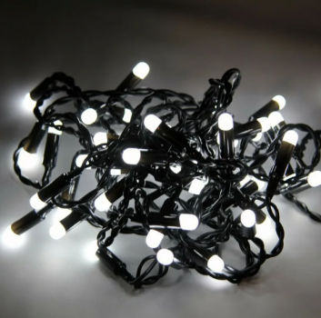 Гирлянда Нить уличная, 100 белых LED, 10м, IP44, соединяемая до 10шт SHLights RB-LD100-W-E Гирлянда Нить уличная, 100 белых LED, 10м, IP44, соединяемая до 10шт SHLights RB-LD100-W-E