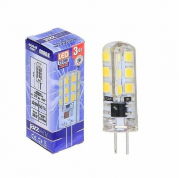 Лампа светодиодная PLED-G4 3Вт капсульная 4000К бел. G4 200лм 220-230В JazzWay 1032072 Лампа светодиодная PLED-G4 3Вт капсульная 4000К бел. G4 200лм 220-230В JazzWay 1032072