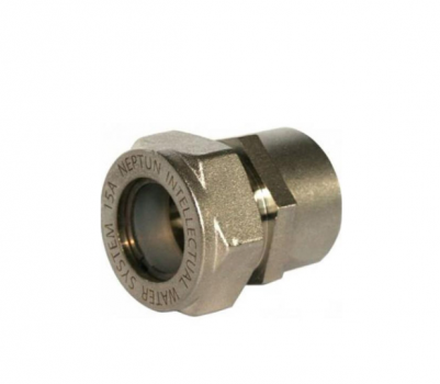 Муфта обжимная латунь (никелированная) 25*1" г ZTI.612.002506N Муфта обжимная латунь (никелированная) 25*1" г ZTI.612.002506N