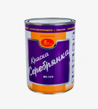 КРАСКА БТ-177 СЕРЕБРИСТАЯ 1Л БАНКА (12)