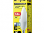 Лампа светодиодная 61 326 NLL-C37-8.5-230-6.5K-E14-FR 8.5Вт свеча матовая 6500К холод, бел. Е14 730л Лампа светодиодная 61 326 NLL-C37-8.5-230-6.5K-E14-FR 8.5Вт свеча матовая 6500К холод, бел. Е14 730л
