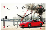 ЧАСЫ НАСТЕННЫЕ 1324-642 ПРЯМ (22,5X13) КРАСНЫЙ FERRARI 21 ВЕК ЧАСЫ НАСТЕННЫЕ 1324-642 ПРЯМ (22,5X13) КРАСНЫЙ FERRARI 21 ВЕК