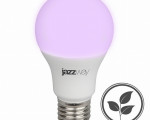 Jazzway лампа св/д для растений А60 Е27 9W 10мкм/с матовая IP20 60x112 ФИТО .5002395