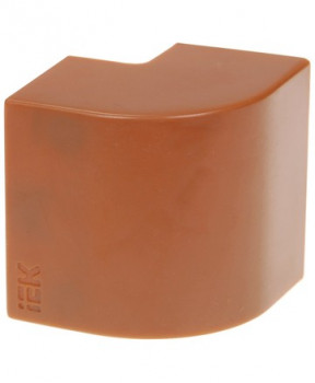 Угол внешний КМН 12x12 дуб (уп.4шт) ELECOR IEK EL-KK10D-N-012-012-К11