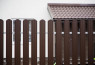 ЕВРОШТАКЕТНИК  высота 1,7м шоколад коричневый 8017
