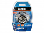 Camelion фонарь налобный LED5312-14F4 (3xR03 в компл.) 14св/д 1.2W (35lm),метал./пластик,4 реж,ВL