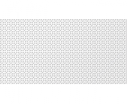 Панель декоративная 1112*512мм Сусанна белый перфорированная без рамки STELLA