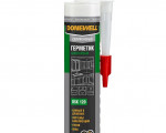Герметик DoneWell силиконовый санитарный прозрачный 260мл DSK120