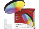 Светильник светодиодный SCANDY SIMPLE-RGB-RCB 125Вт 3000-6500К 10000Лм 400x50мм пульт черный InHome