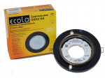 Ecola GX53 Н4 5310 св-к Стекло Круг хром-черный 38x126 FP53RNECH Ecola GX53 Н4 5310 св-к Стекло Круг хром-черный 38x126 FP53RNECH