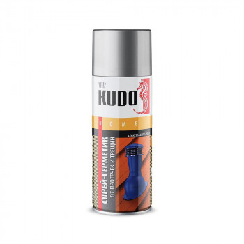 Герметизирующий спрей Серый KUDO, 520 мл (6шт) KU-H301