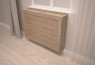 Экран для радиатора 60x60 см Глория дуб винтаж STELLA
