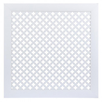 Экран для радиатора 60x60 см Готико белый STELLA