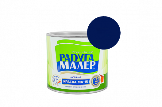 Краска масляная МА-15 СИНЯЯ 1,9кг (6шт) Радугамалер Краска масляная МА-15 СИНЯЯ 1,9кг (6шт) Радугамалер