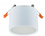 Ecola GX53SP 5375 св-к встраив. СПОТ без обода Белый матовый 82x60 SR535WECB