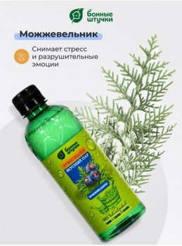 АРОМАТИЗАТОР ДЛЯ БАНИ И САУНЫ "ВКУСНЫЙ ПАР" 350 МЛ (МОЖЖЕВЕЛЬНИК) (1/12) "БАННЫЕ ШТУЧКИ" 32227