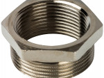 Переходник 1 1/2"х 3/4" в-н никелированный
