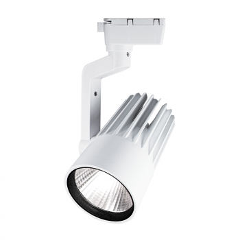 Светильник светодиодный PTR 0140-2 40Вт 4000К IP40 24град. трековый WH бел. JazzWay 5022775 Светильник светодиодный PTR 0140-2 40Вт 4000К IP40 24град. трековый WH бел. JazzWay 5022775