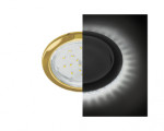Ecola GX53 Н4 LD5300 св-к Круг подсветка 4К Золото 48x106 SG53LDEFB Ecola GX53 Н4 LD5300 св-к Круг подсветка 4К Золото 48x106 SG53LDEFB