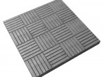 ТРОТ. ПЛИТКА ПАРКЕТ 300*300*30 серая 1м2 11шт. 5,3кг