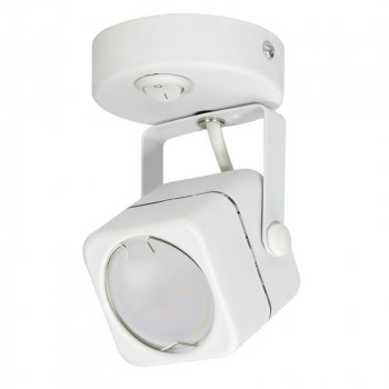 Fametto SOTTO св-к накладной под лампу GU10 (max 35W) 80x90x120 металл/бел DLC-S613 GU10-B WHITE