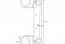 Fametto SOTTO св-к накладной под лампу 2xGU10 (max 35W) 280x80x120 металл/бел DLC-S613 GU10x2 WHITE