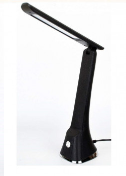 Ultraflash UF-733 С02 св-к св/д настольный 8W(380lm) 6000К, сенсор, 3 ур.ярк., "под кожу" черный Ultraflash UF-733 С02 св-к св/д настольный 8W(380lm) 6000К, сенсор, 3 ур.ярк., "под кожу" черный