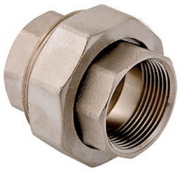 Американка прямая 20 (внутренняя/внутренняя резьба) ALT 003070302 (15/120) Американка прямая 20 (внутренняя/внутренняя резьба) ALT 003070302 (15/120)