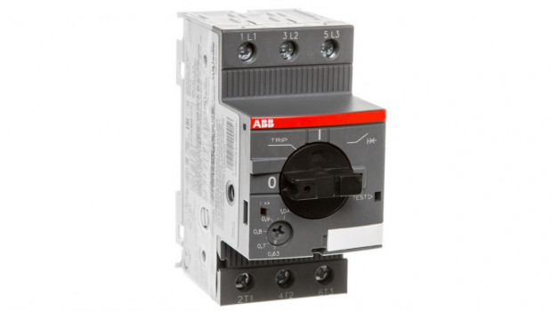 Выключатель автоматический для защиты двигателя 1А 50кА MS116-1.0 ABB 1SAM250000R1005